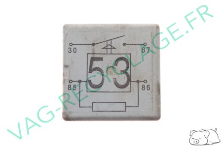 Relais n.53 141951253B Golf 1 2 3 Polo Jetta Corrado Scirocco Audi 80 A3 A4 A6 - Image 1