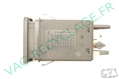 Bouton dégivrage de vitre arrière 1J0953235A pour Volkswagen Golf 4 - Image 3