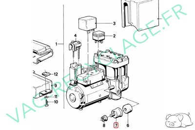 Coupelle silentbloc bloc ABS 1150132 Bmw E30 E36 E28 E34 E24 E23 E32 E31 Z1 Z3 - Image 6