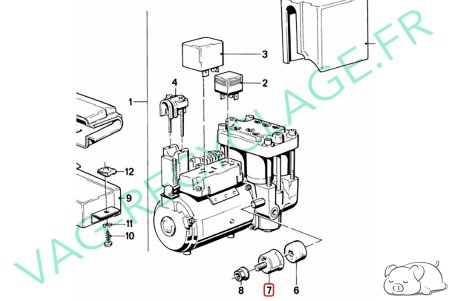 Coupelle silentbloc bloc ABS 1150132 Bmw E30 E36 E28 E34 E24 E23 E32 E31 Z1 Z3 - Image 6
