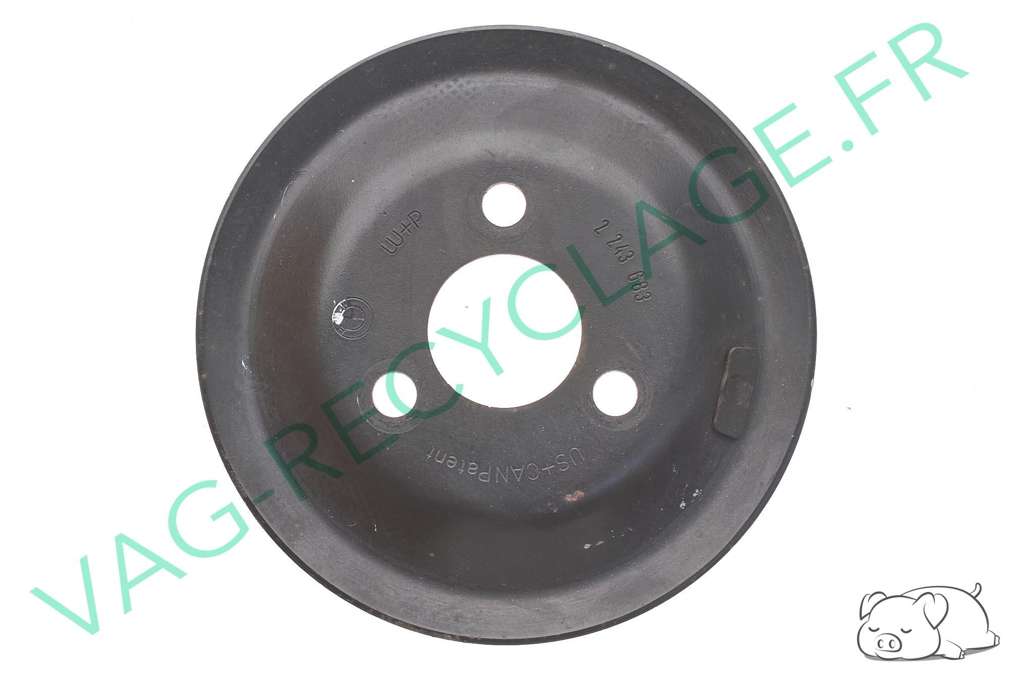 Poulie pompe de direction assistée 2243683 pour Bmw E36 325tds E34 525tds - Image 1