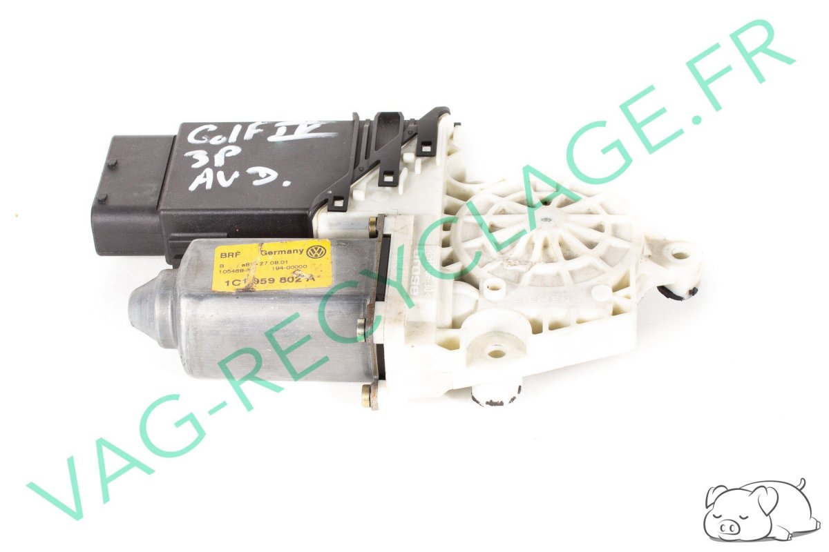 Moteur vitre électrique avant droit pour Golf 4 et Bora 1C1959802A - Image 1
