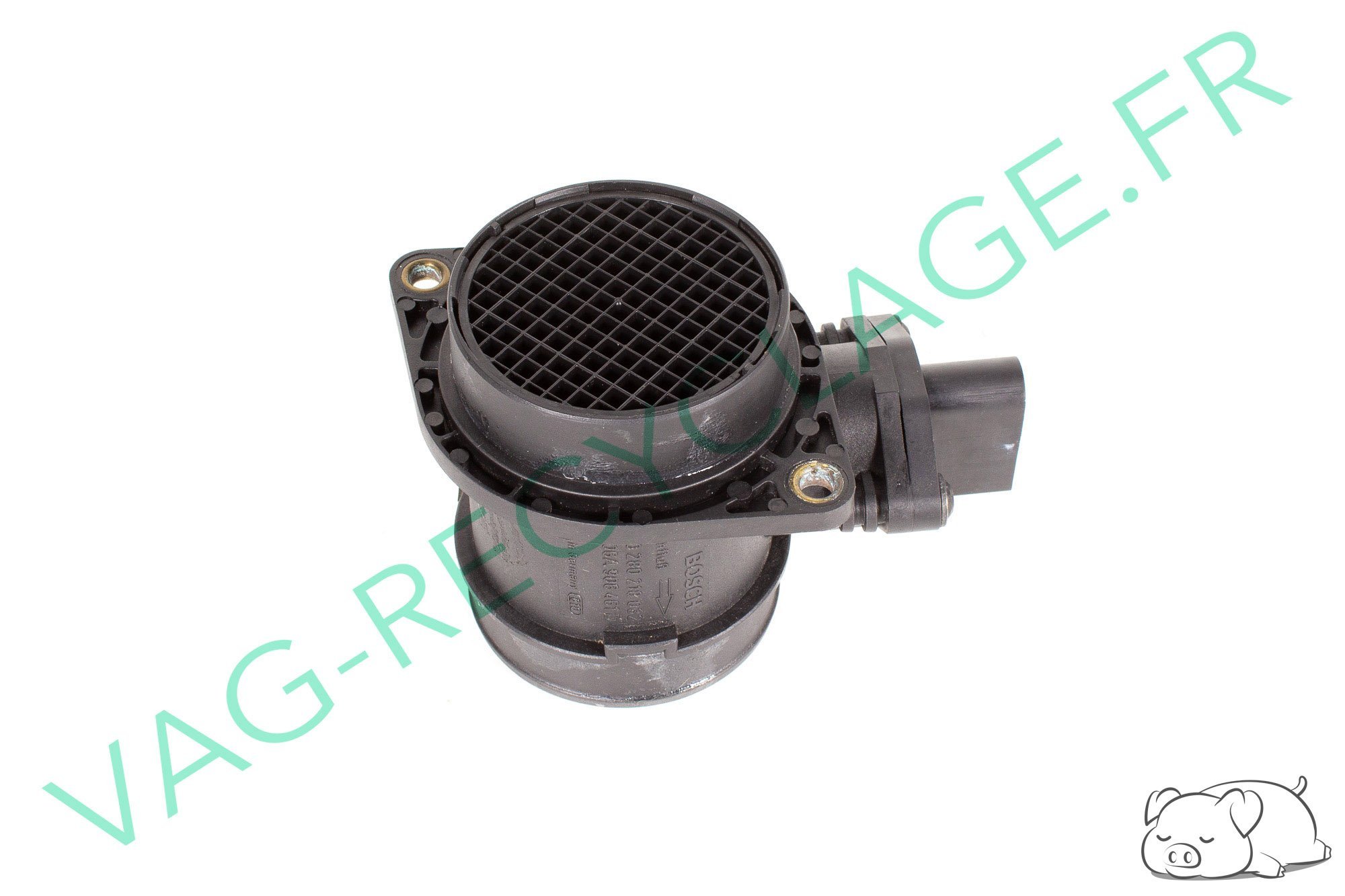 Débitmètre VW Golf 4 Polo 3 Audi A3 A4 A6 TT Seat Leon Ibiza 06A906461DX Bosch - Image 1