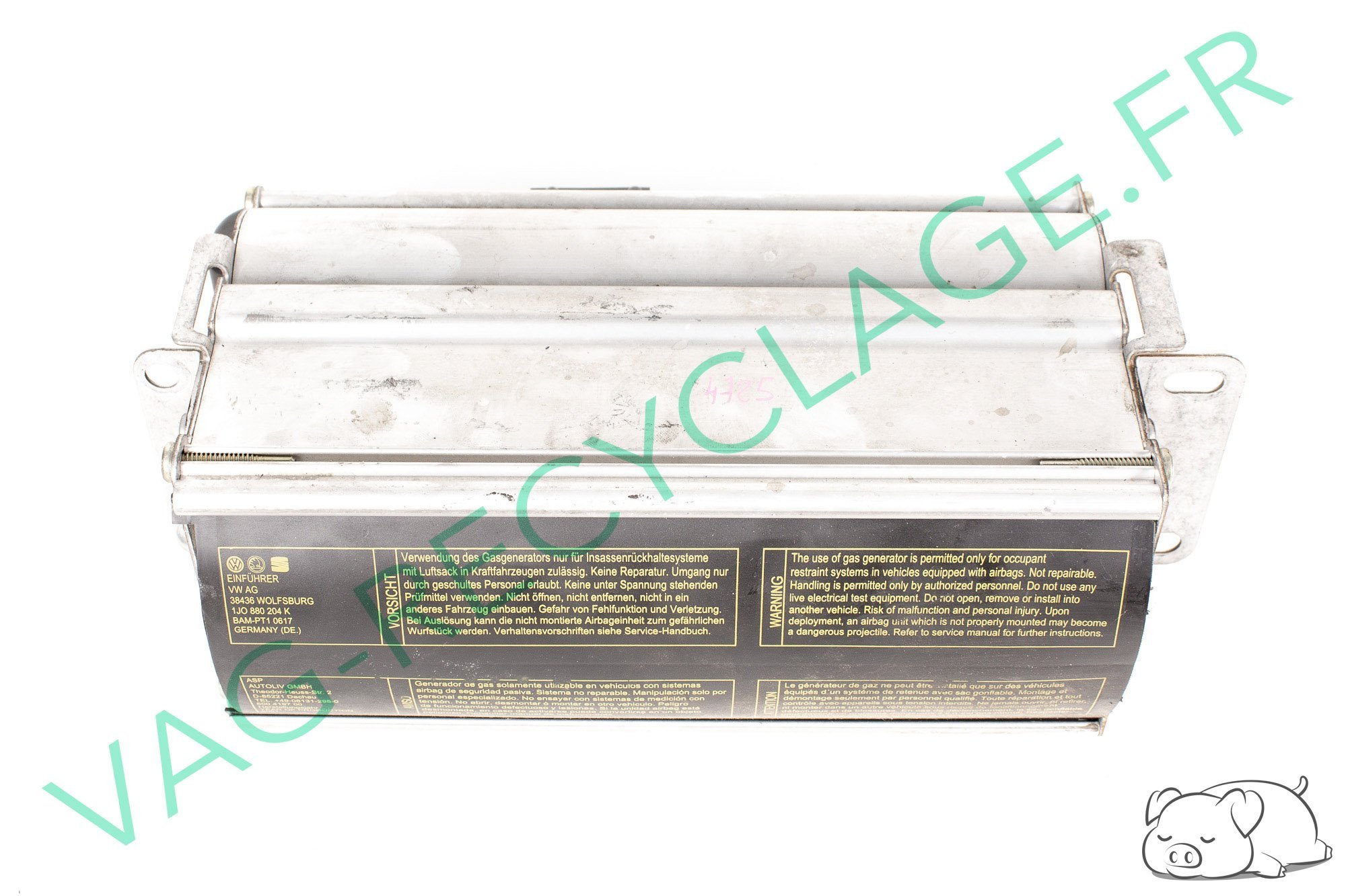 Airbag passager 1J0880204J Pour Golf 4 IV - Image 1