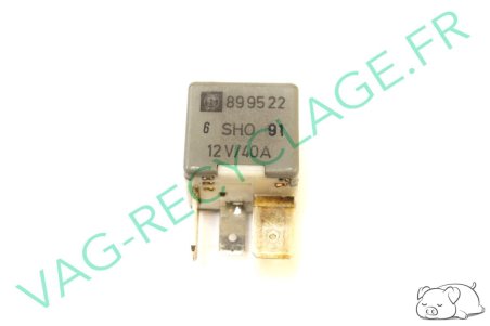 Relai N. 216 préchauffage tubulure admission Audi 80 B3 Audi 100 C3 443951253M - Image 3