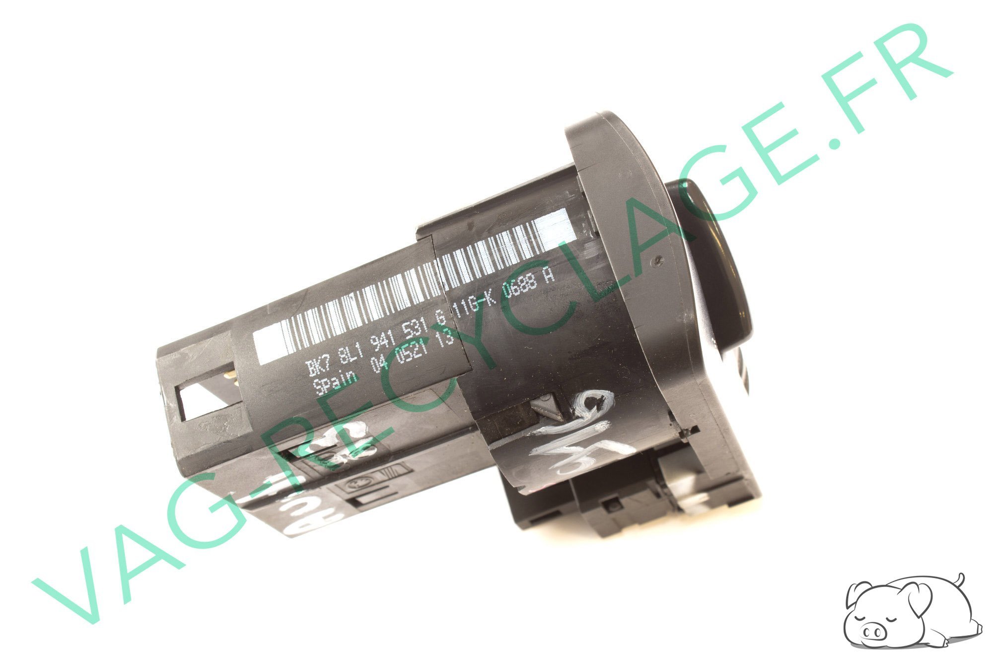 Commande De Phare Antibrouillard Avant/arrière Pour Audi A1 I - Pièce D'occasion Fonctionnelle