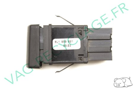 Bouton de dégivrage Seat Ibiza 3 et Cordoba 2 6L1959621 - Image 2