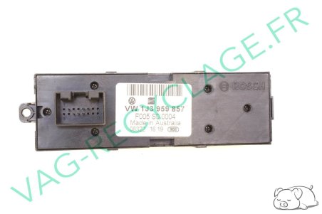 Interrupteur vitre électrique et verrouillage centralisé 1J3959857 Golf 4 Passat 5 - Image 3