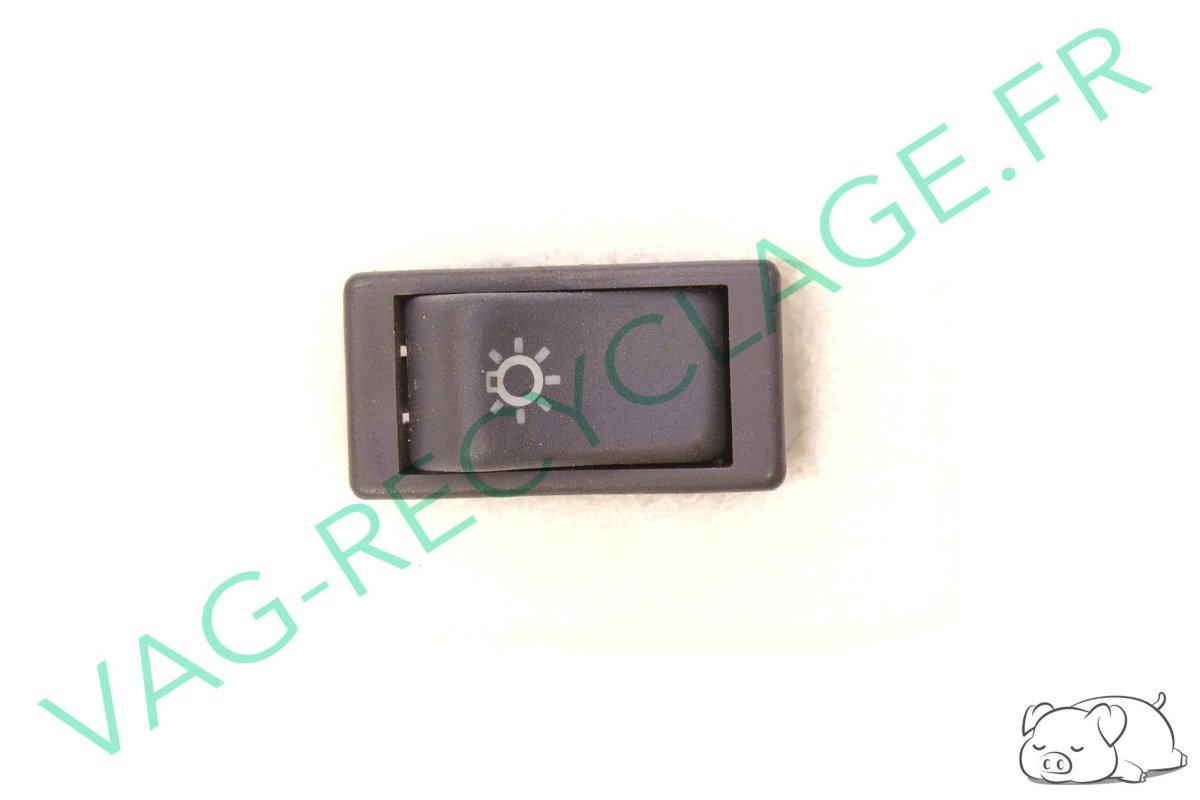 Bouton de phare pour Seat Ibiza 1 gris foncé - Image 1