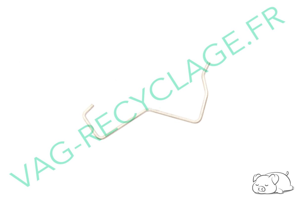 Clips fixation aigu sur cache poignée porte avant Audi A6 C5 - Image 1