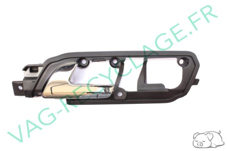 Poignée de porte intérieure avant gauche Polo 4 6Q1837173G/H - Image 1