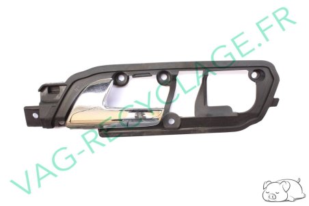 Poignée de porte intérieure avant gauche Polo 4 6Q1837173B - Image 1