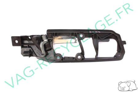 Poignée de porte intérieure avant gauche Polo 4 6Q1837173B - Image 2