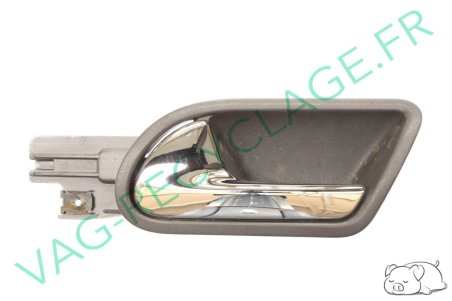 Poignée de porte intérieure arrière gauche Golf 5 1K4839113B chromée - Image 1