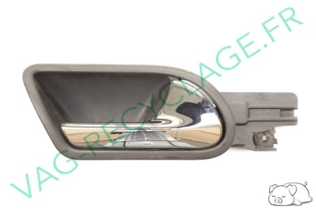 Poignée de porte intérieure arrière droite Golf 5 1K4839114B chromée - Image 1