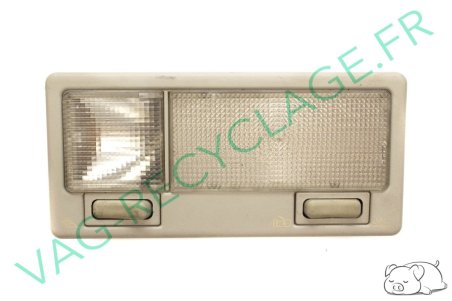 Plafonnier + lampe de lecture gris clair Seat Ibiza 2 et Seat Cordoba 6K0947105A - Image 1