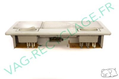 Plafonnier + lampe de lecture gris clair Seat Ibiza 2 et Seat Cordoba 6K0947105A - Image 3