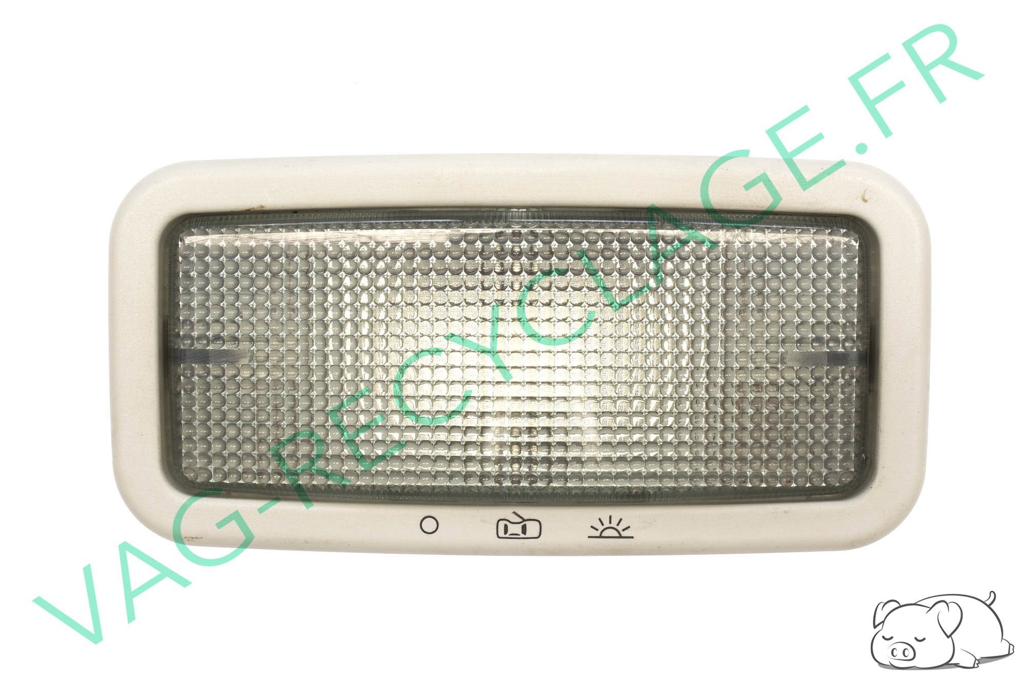 Plafonnier gris 6N0947105E pour Polo 3 phase 1 6N - Image 1