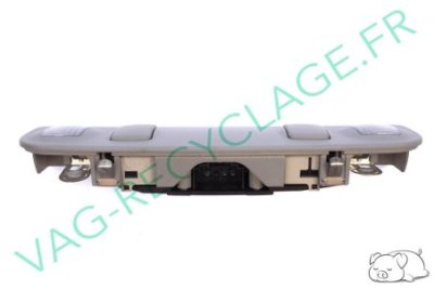 Plafonnier + lampe de lecture gris arrière 8E0947111A Audi A3 8P Audi A4 B6 - Image 3