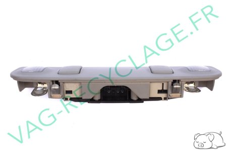 Plafonnier + lampe de lecture gris arrière 8E0947111A Audi A3 8P Audi A4 B6 - Image 3