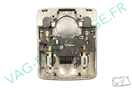 Plafonnier et lampe de lecture 8L0947111D pour Audi A3 8L 1997- 2003 Gris foncé - Image 2