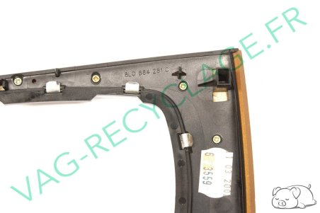 Support soufflet levier vitesse en ronce de noyer 8L0864261C Audi A3 8L - Image 3