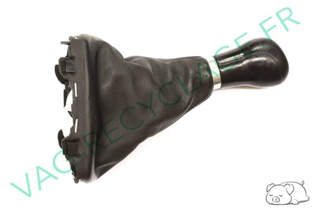 Soufflet de levier de vitesse et pommeau cuir 8L0863279B Audi A3 8L - Image 2