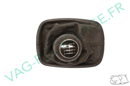 Soufflet de levier de vitesse et pommeau cuir 4B0863279A Audi A6 C5 - Image 3
