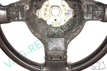 Volant de direction multifonction cuir 3 branches 3C0419091L pour Jetta 5 - Image 3