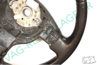 Volant de direction multifonction cuir 3 branches 3C0419091L pour Jetta 5 - Image 5