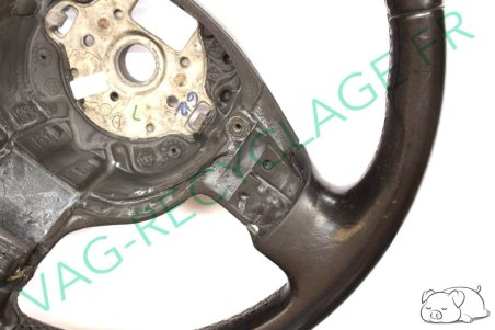 Volant de direction multifonction cuir 3 branches 3C0419091L pour Jetta 5 - Image 5