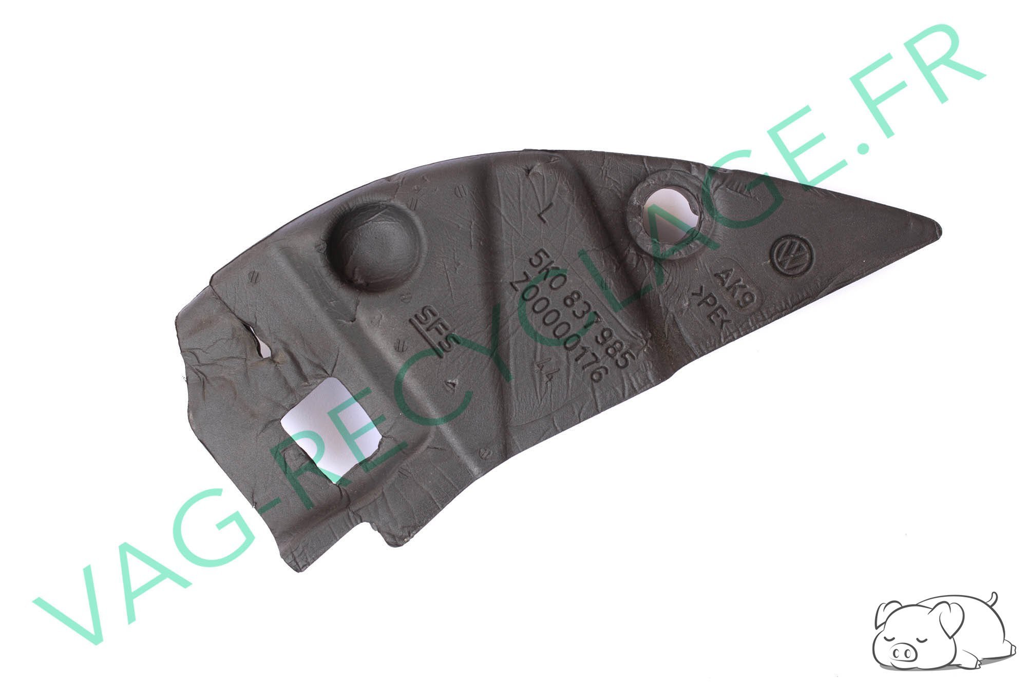 Mousse isolante tweeter aigu avant gauche 5K0837985 Golf 6 - Image 1