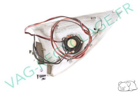 Cache Tweeter aigu 6N0837994F avant droit gris clair Polo 3 6N2 - Image 2